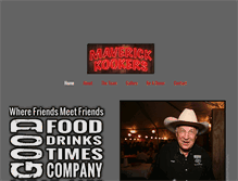 Tablet Screenshot of maverickkookers.com